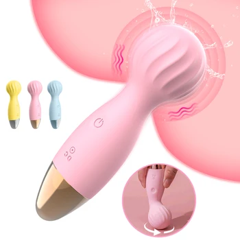 Mini Vibrator Puternic Jucarii Sexuale Pentru Femei AV Baghetă Magică Vibratoare Clitoris Stimulator de sex Feminin Masturbare Penis artificial Jucarii Erotice