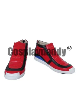 Monștri De Buzunar Ash Ketchum Roșu Cosplay Pantofi Cizme Lungi De Zi Cu Zi De Halloween Pantofi X002
