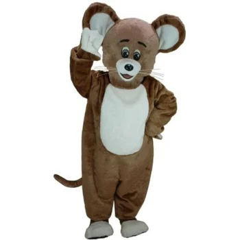 Mouse-Ul Maro De Calitate Profesională Mascota Costum Adult Dimensiune