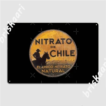 Nitrato De Chile spaniolă Cartel Metal Semne pictură Murală Pestera pub personalizate Pictura Murala Tin semn Postere