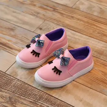 Noi 2021 Pantofi de copii de Desene animate Drăguț fete pentru Copii cizme din Piele PU Primavara Toamna Iarna Copii Pantofi de Sport