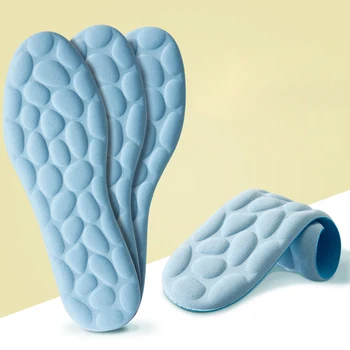 Noi Spumă Moale Sport Insoles Pentru Femei Pantofi Pentru Bărbați Respirabil Moale Pernă De Funcționare Tălpi De Picioare De Îngrijire Semele Ortopedice Șoc