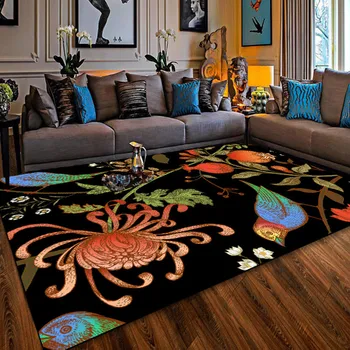 Nuovo lussuoso divano letto europeo con mocheta geometrica persiana