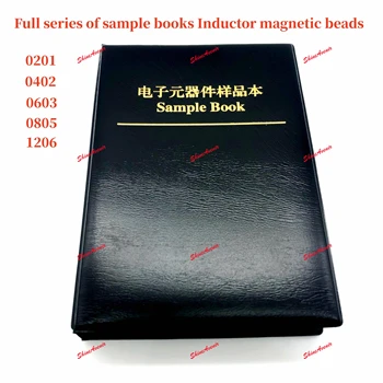 O carte 0402 Magnetic Șirag de mărgele Pachet de 20 de tipuri de Shunluo Patch-uri Magnetice Inductive Margele Eșantion de Carte 0R~1800R 100%NOU