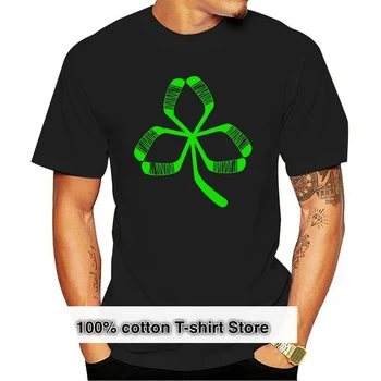 Oamenii Amuzant Tricou de Moda tricou St Patricks Zi de Hochei Irlandez Version2 Femei t-shirt