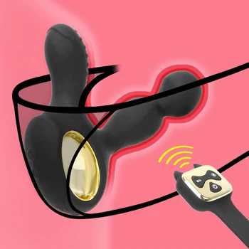 OLO Fundul Încălzire Vibrator Sex Produsele Jucării Sexuale pentru Femei, Prostata pentru Masaj Anal Plug Vibrator Rotativ