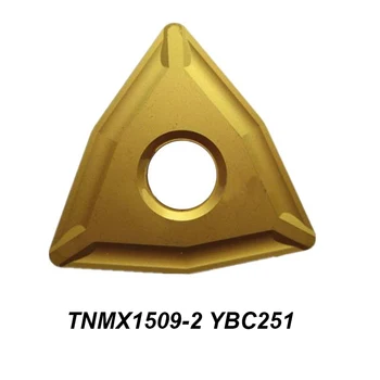 Original TNMX 1509-2 TNMX1509-2 YBC251 YBM253 Suport Instrument Pentru Prelucrare Internă de Cotitură Instrument De CNC Insertii Carbură 10 Buc/lot