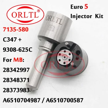 ORLTL 7135-580 Injector Kituri de Reparații Duza H347 Valve 9308-625C forA6510700587 EMBR00002D EMBR00001D EMBR00001H 28342997