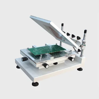 Producător de înaltă Precizie manuală smt stencil printer, SMT Ecranul Imprimantei,PCB printer,PCB printer pasta de lipit pentru PCB de Imprimare