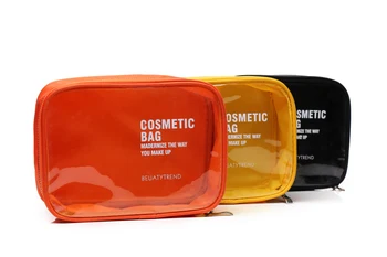 PVC Transparent Cosmetice Organizator Sac Impermeabil Clar Pungă de nailon Machiaj Genti Cosmetice Accesorii de Frumusete cu Produse