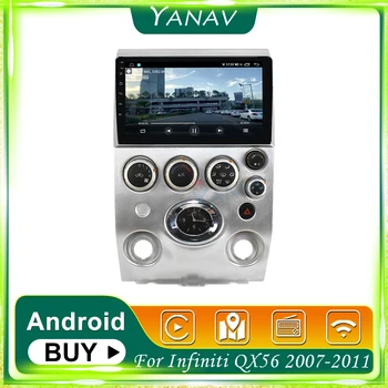 Radio auto Audio Android Carplay Pentru Infiniti QX56 2007-2011 Navigare GPS Auto Receptor Stereo Multimedia MP3 Player Unitatea de Cap