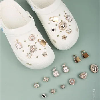 stras set croc pantofi farmece aliaj parfum de blocare diamant moară de vânt Accesorii jibz saboți de pantofi Decoratiuni om de cadouri pentru copii