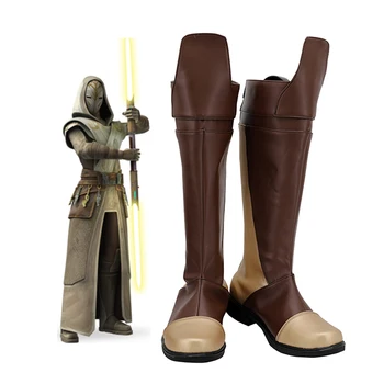 Templul Jedi de Paza Cosplay Cizme din Piele Pantofi Star-Război Cizme Personalizate Orice Dimensiune pentru Unisex