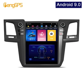 În Mașină Player Multimedia pentru Toyota Fortuner/Hilux 2008-2015 Navigare GPS Stereo FM/AM Radio Suportă USB Carplay TPMS 4G+64G